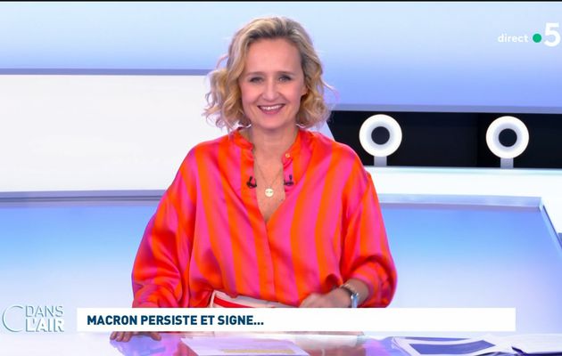 Caroline Roux C Dans l'Air France 5 le 22.03.2023