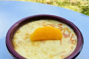 Crème renversée à l'orange