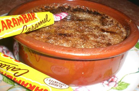 Crème Brûlée aux Carambar