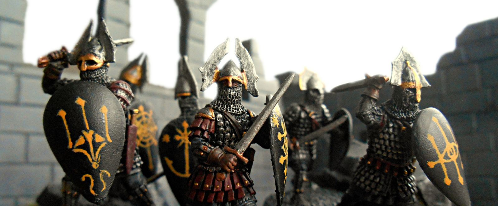 Numenoréens Noirs Black Numenoreans MESBG Games Workshop SDA Umbar 