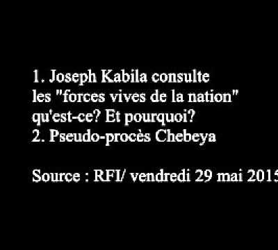 Insolite. Joseph Kabila consulte… Quête désespérée d’une éventuelle légitimité et/ou manœuvres pour se cramponner au pouvoir ?