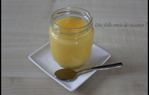 Lemon curd avec "oeufs entiers"