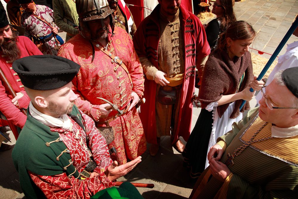 Fête Médiévale de Guerande 2011  fete medievale de guerande spectacle et défilé