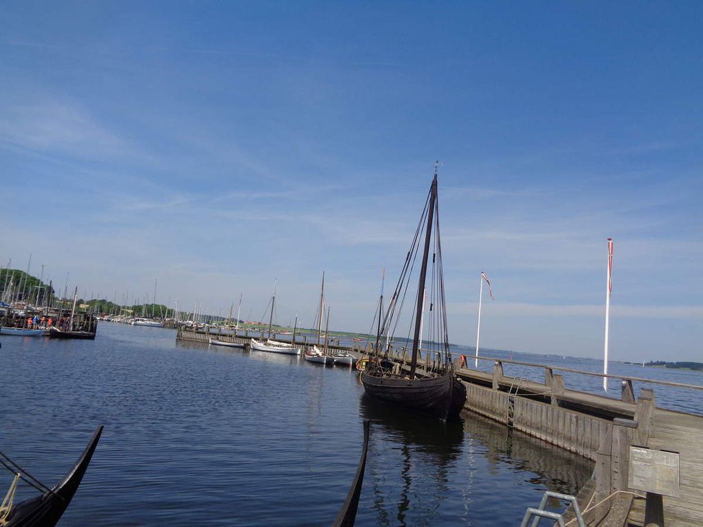 le muséé des bateaux vikings de Roskilde