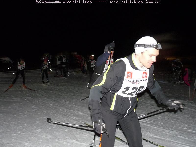 Course de ski de fond organisée par l'INPG le 23 Février 2012 à Chamrousse.