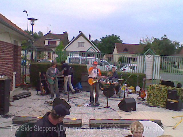 Prestation du groupe le 10/07/2009 à Doullens plage