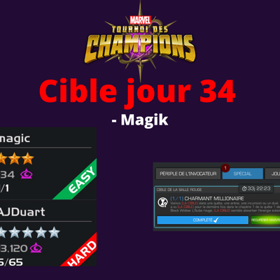 La cible ou duel du jour 34 Marvel Tournoi des Champions