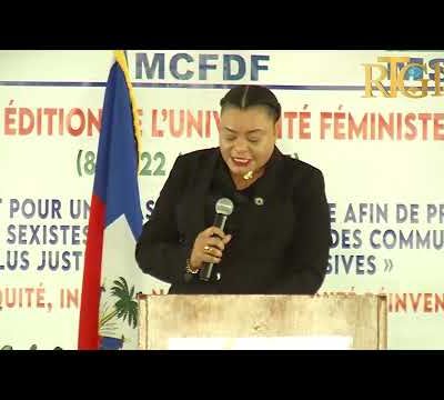 Haïti - Université Féministe d’Été, mobilisation pour une masculinité positive