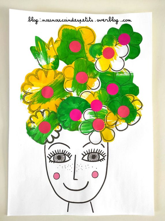 .. Printemps les cheveux fleurs .. 