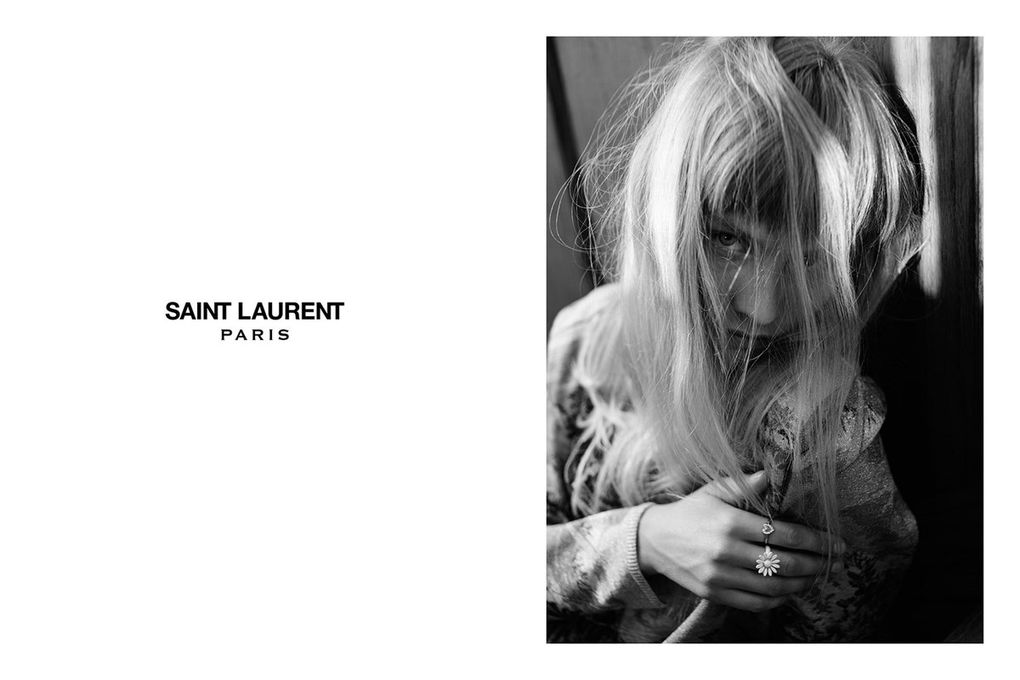 Klara Kristin & Jack Kilmer © Hedi Slimane for © Saint Laurent