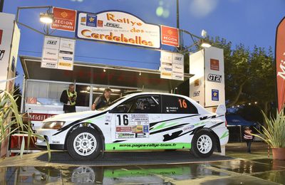 Rallye des Cardabelles 2014, Résultats des Ivoiriens et Victoire de Classe pour le Team.