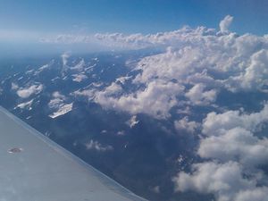 40 minutes de trajet à bord de cette fusée, et une vue imprenable sur les montagnes