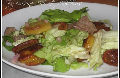 Salade de boeuf et pomme de terre