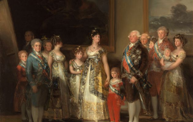 La familia de Carlos IV - Francisco de Goya (HDA)