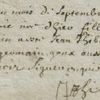 Baptême de Marie Goux à Giry, le 17/09/1704