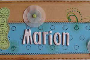 Un blog candy chez Marion