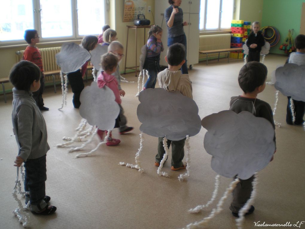 Photos prises dans le cadre des activités de la maternelle