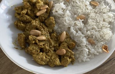 Poulet korma