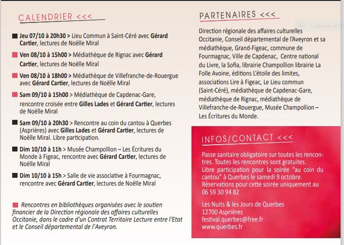 rencontres de querbes