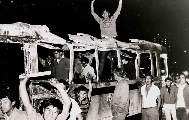 La répression de la lutte au Méxique en 1968