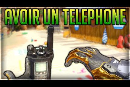 Glitch / Black ops 3 : Avoir un téléphone à la place d'une arme!