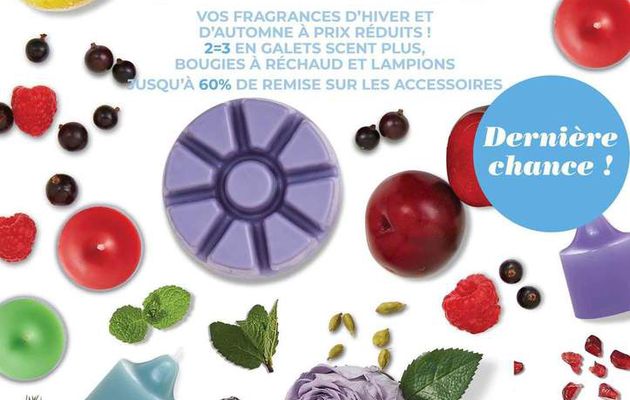 Soldes jusqu'au 21 janvier partylite