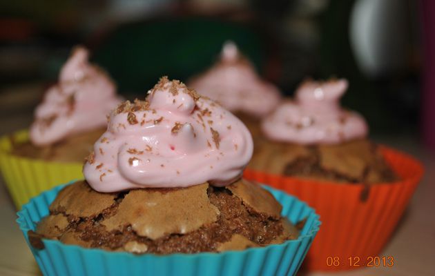 Cupcakes chocolat-toblerone