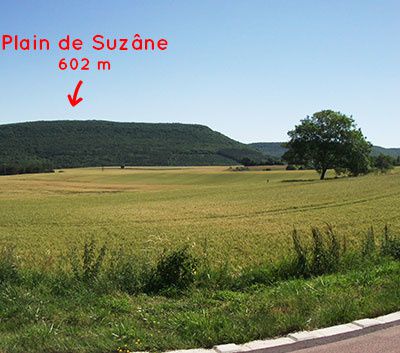 Tour du plain de Suzard à Fleurey sur Ouche,