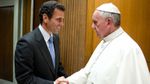 El Papa recibió a Capriles y pidió "diálogo" en Venezuela