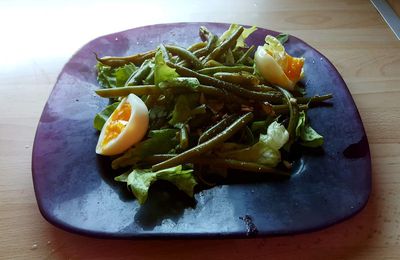 Salade de haricots verts