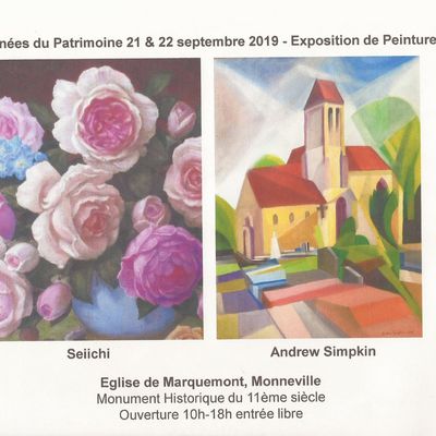 Exposition les 21 et 22 septembre dans l'église de Marquemont (Oise)