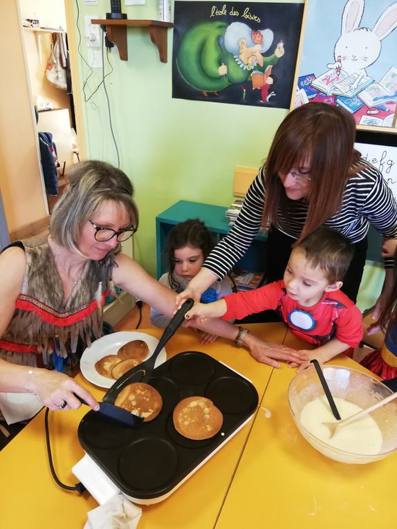 Quelle belle matinée ! Merci encore aux parents qui nous ont épaulées !