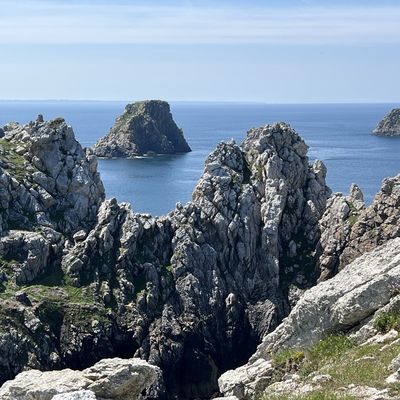 Randonnée en boucle Pointe de Pen Hir - 8,5 km.