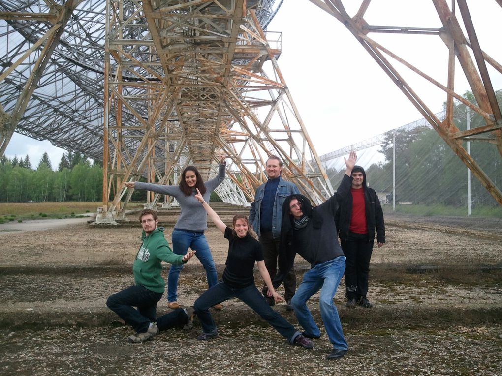 Sortie au radiotélescope de Nancay, le 19 Mai 2012.