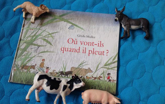 Lecture (Pluie) : Où vont-ils quand il pleut ? de Gerda Muller