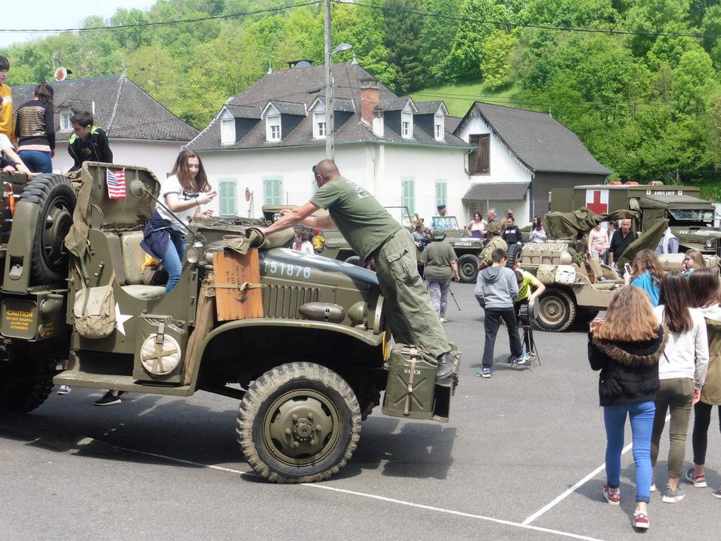 Commémoration du 8 mai 1945 : visite surprise au Fronton du village