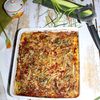 Gratin de courgettes au saumon 