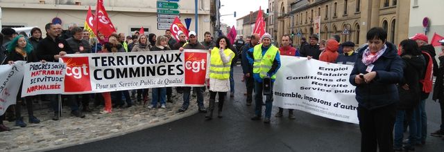 *Saint-Gaudens, un 31 mars très suivi, les postiers commingeois en force !*