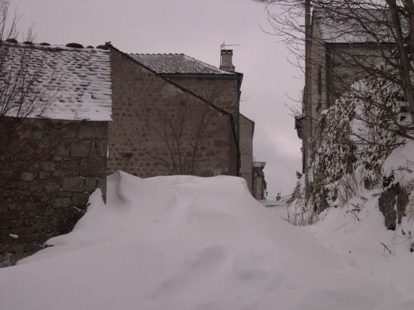 <P>Bis repetita en cette mi janvier ! Les congères et la neige font à nouveau la une de l'actualité !</P>
<P>Les premières photos représentent le col de la Fageole (1107 m) dans le Cantal le 18-02-2005</P>
<P>Puis le village de Châteauneuf de Randon (1280 m) en Lozère le 19-02-2005</P>
<P>Enfin (sous le soleil) Rieutord de Randon (environ 1200 m) le 20-02-2005</P>