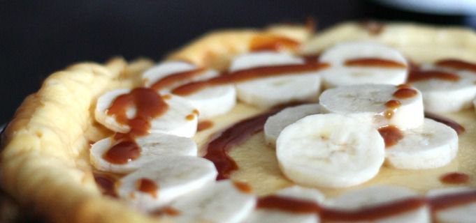 New-York style: le cheesecake banane-caramel au beurre salé