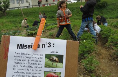 Les enfants au jardin !