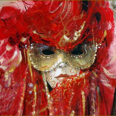 Masques - Carnaval - mardi-gras par les grands peintres  -    Marcel Nino Pajot    Carnaval de venise