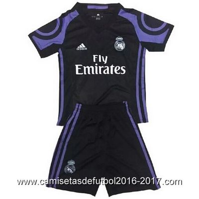 Camisetas para niño Real Madrid 2016 2017 Tercera 