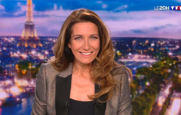Anne-Claire Coudray Le 20H TF1 le 21.04.2024