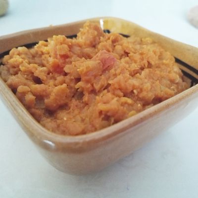 Dahl (Lentilles Corail à l’Indienne)