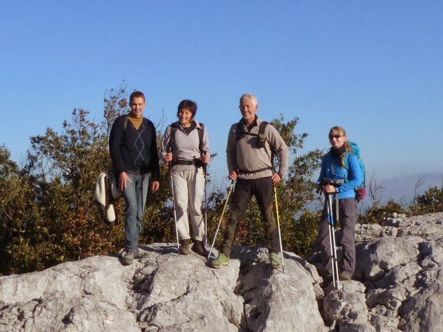 Randonnée sur le plateau de Siou blanc - Grand Cap et Pyramide de Cassini - Dimanche 15 décembre 2013