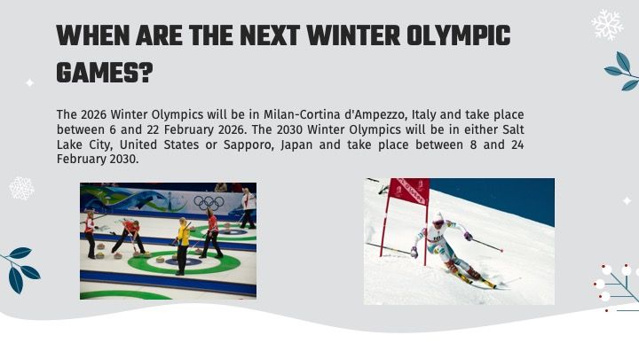 IT23 Olympic games research