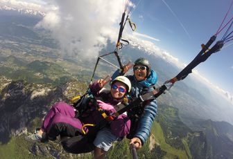 De belles conditions de vol pour un Grenoble Doussard.