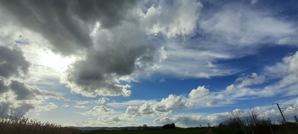 Ciels et paysages de février et mars