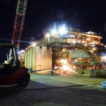 Visite au Costa Concordia en démolition